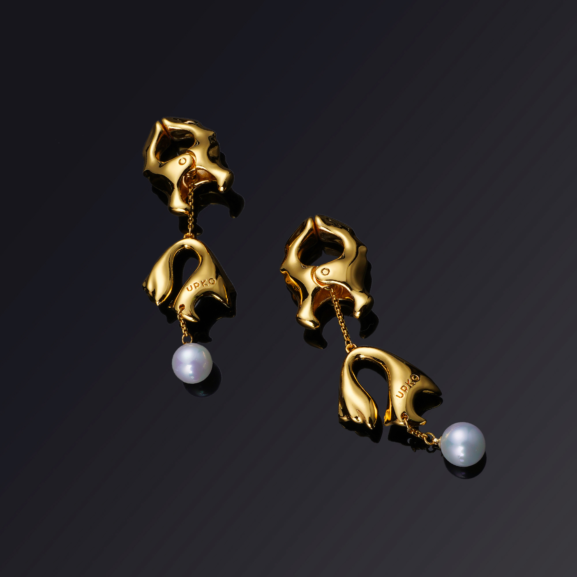 義大利 UPKO 濕漉漉的眼系列 珍珠乳夾