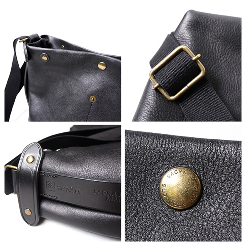 Suolo KID Leather Shoulder Bag