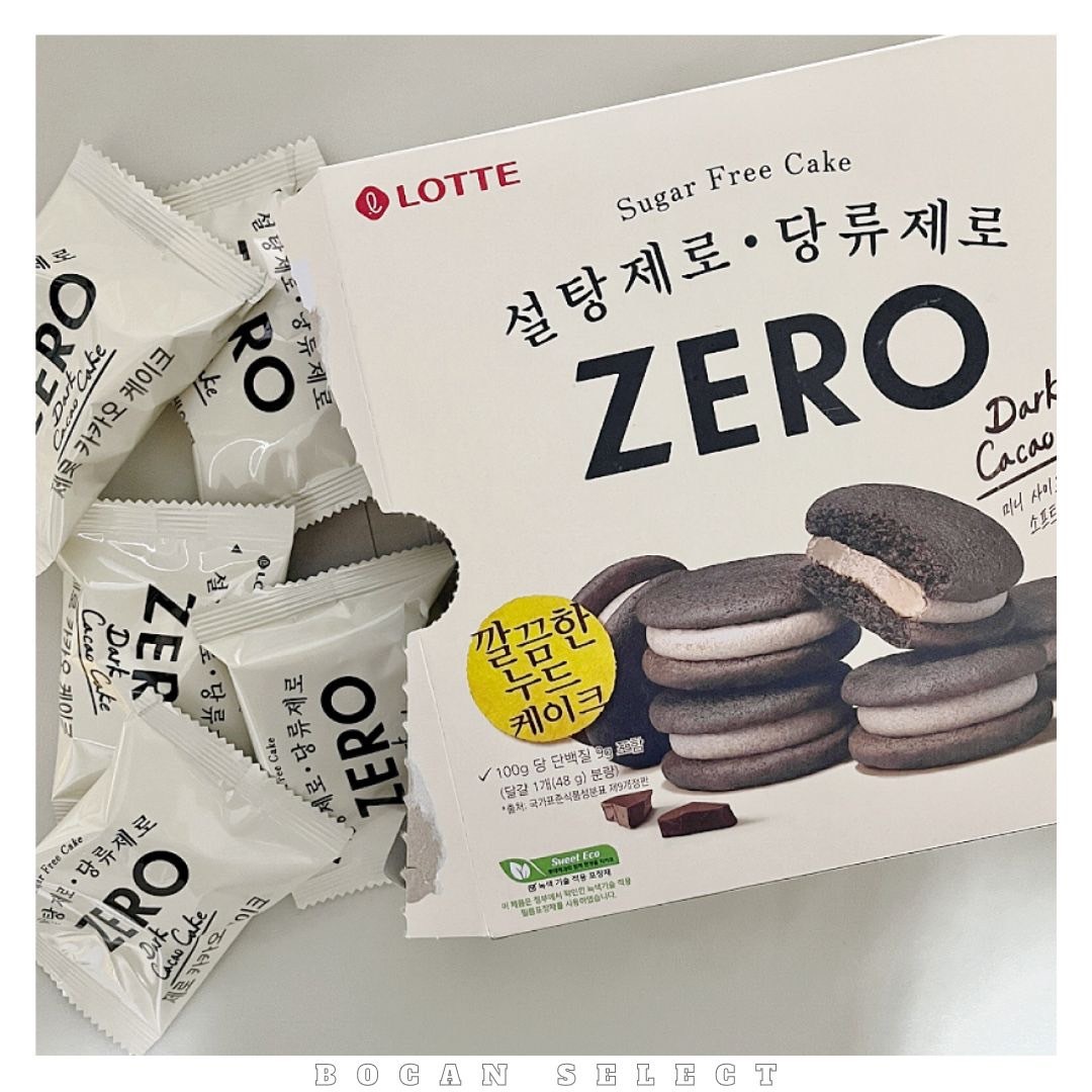 韓國🇰🇷 ZERO 巧克力 夾心派 零醣低卡 171g 一盒12入