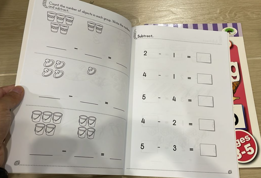 CS learn and practise (subtraction +counting)