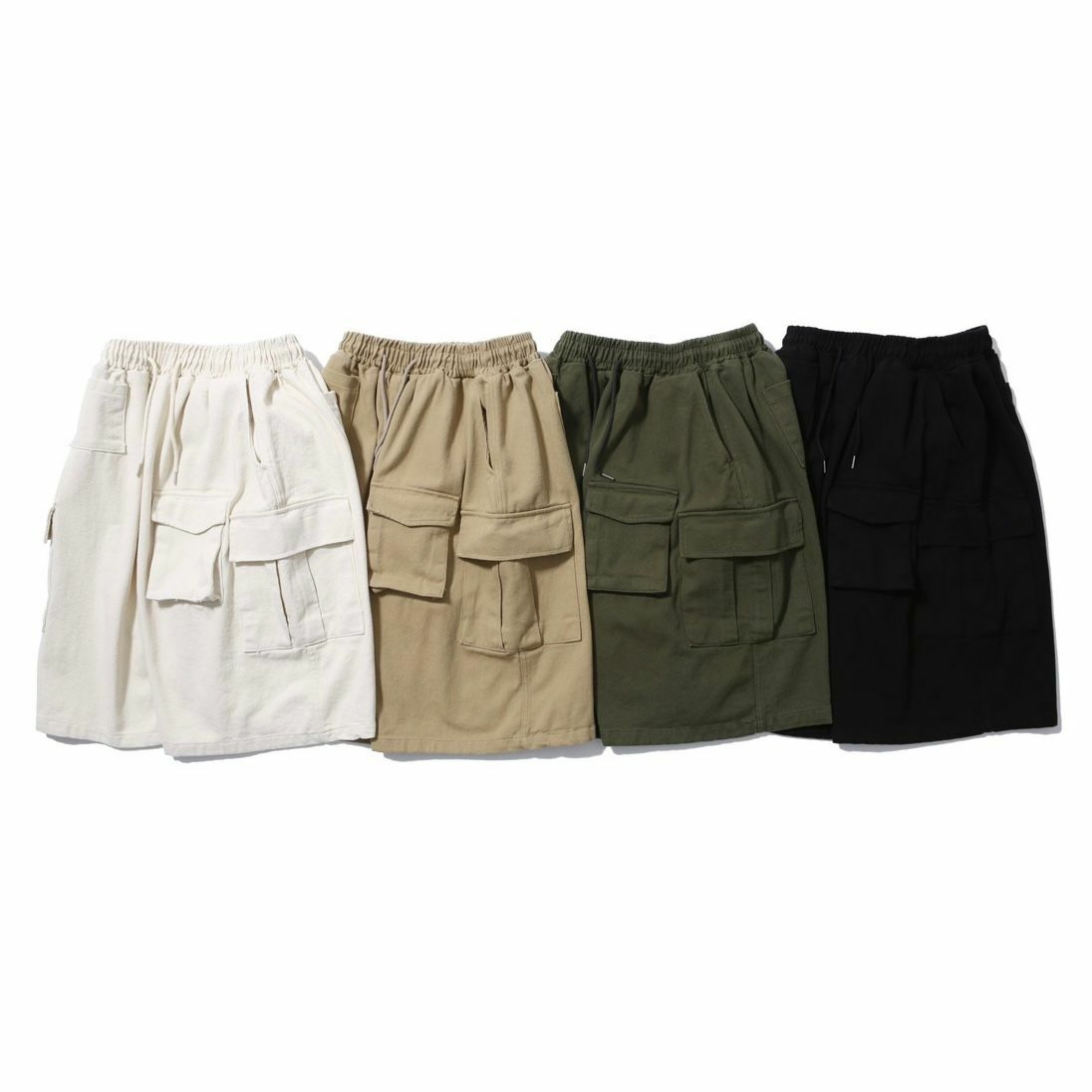 淨色工裝短褲 P2781