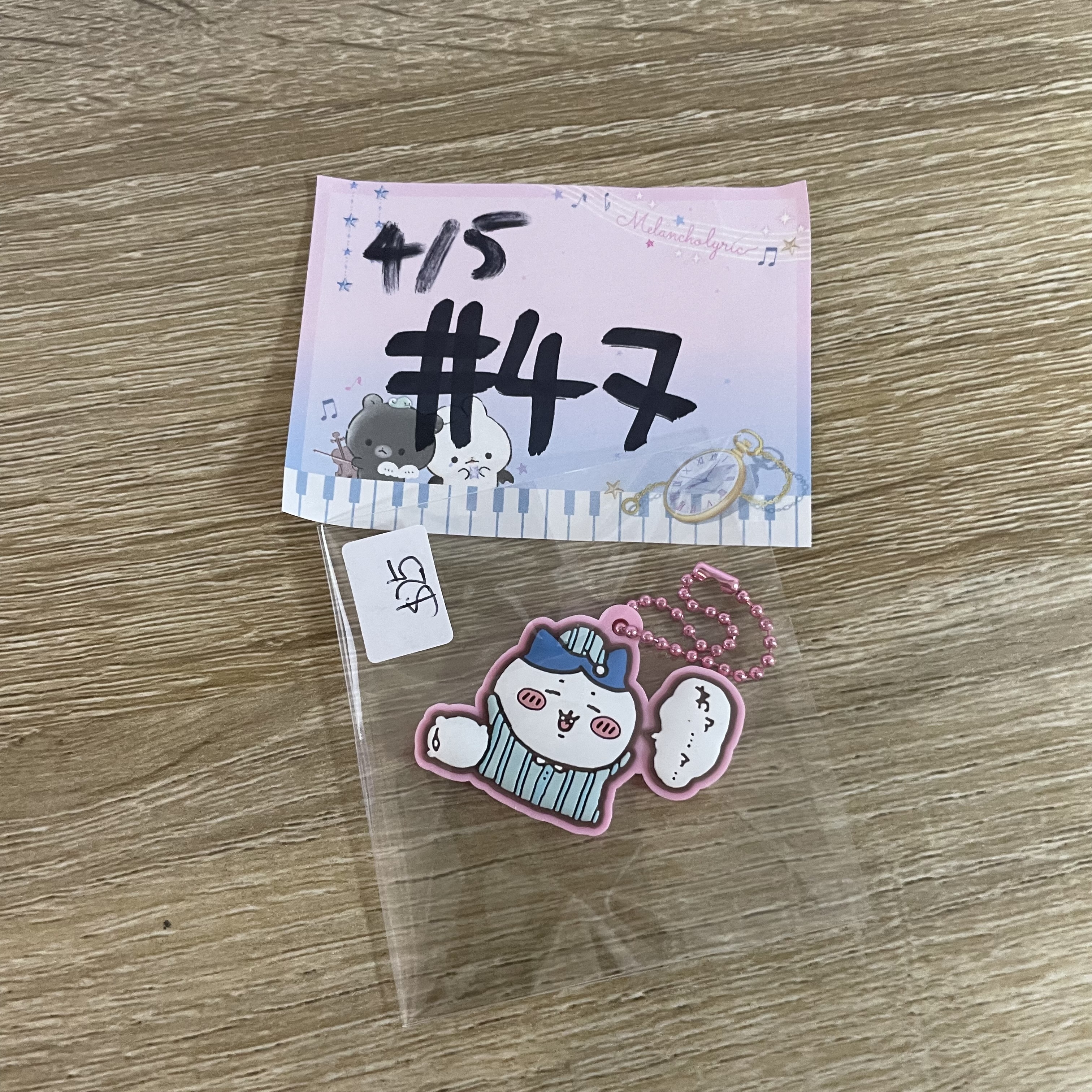 CHIIKAWA 八字貓 掛件 #47