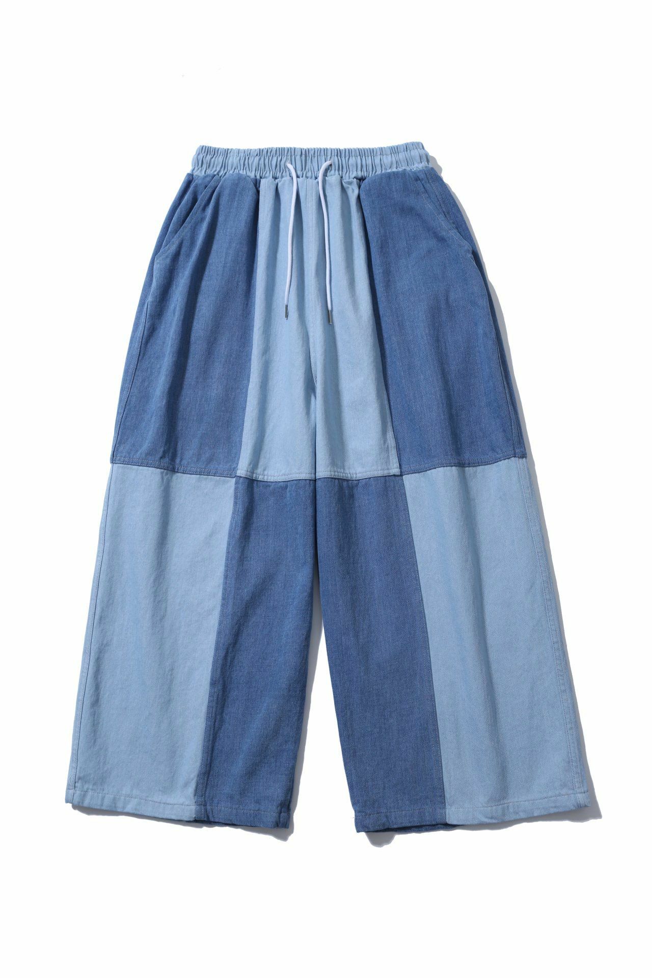 拼色鬆身褲 P2785