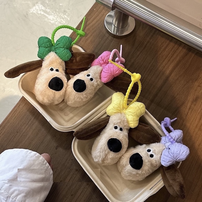 《50583》澎澎的蝴蝶結大頭阿高(7色)