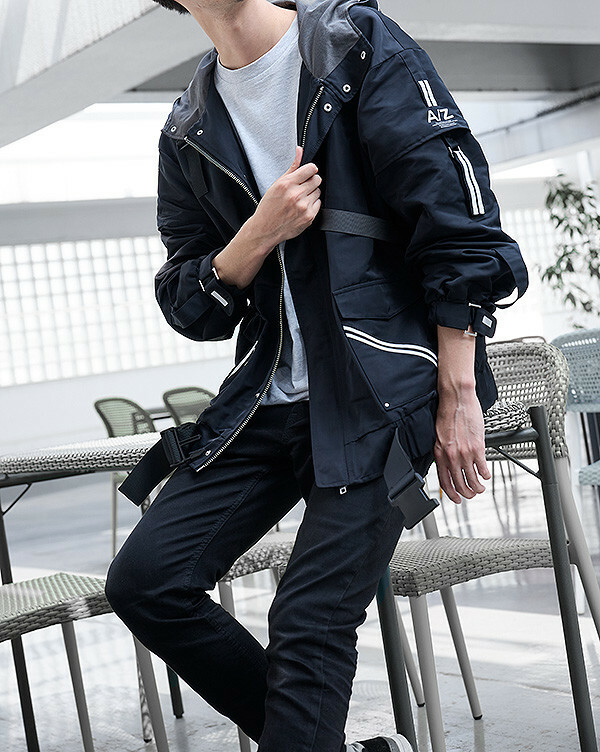 ジャケット・アウター neco A-Z:[B] テックジャケット【Free】