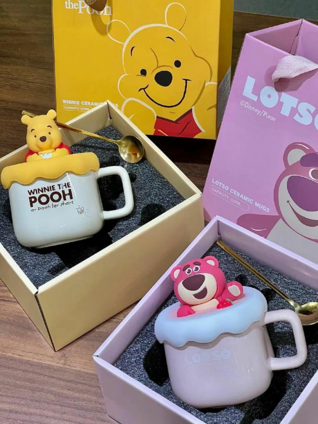 Disney 🌈陶瓷馬克杯☕️禮盒🎁400ml