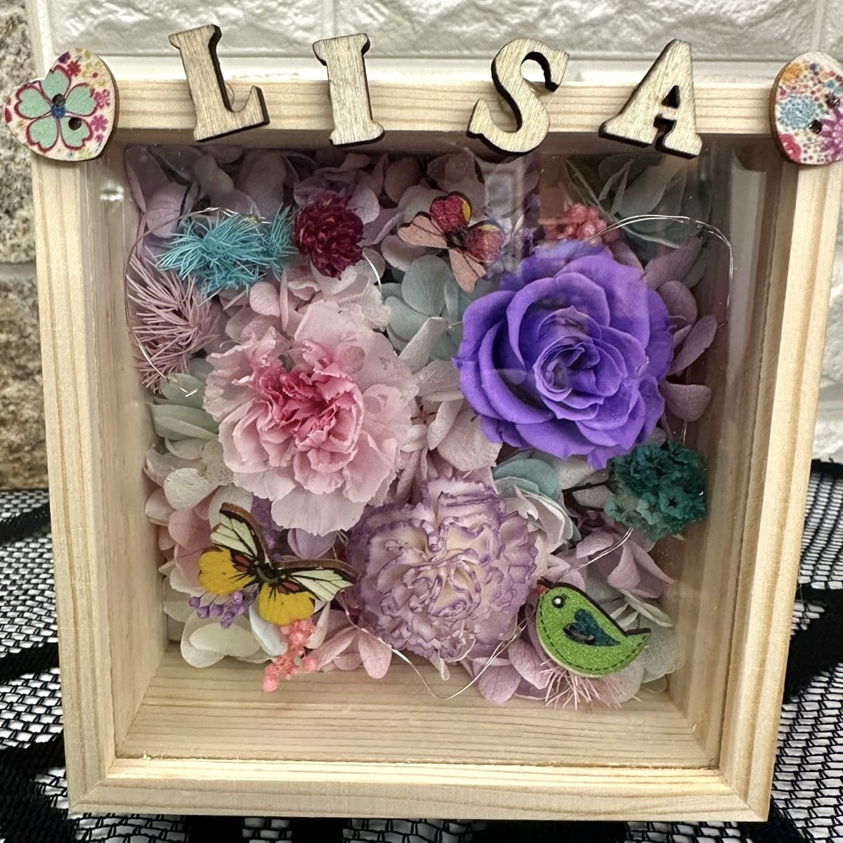 母親節名字花盒 (MW04)