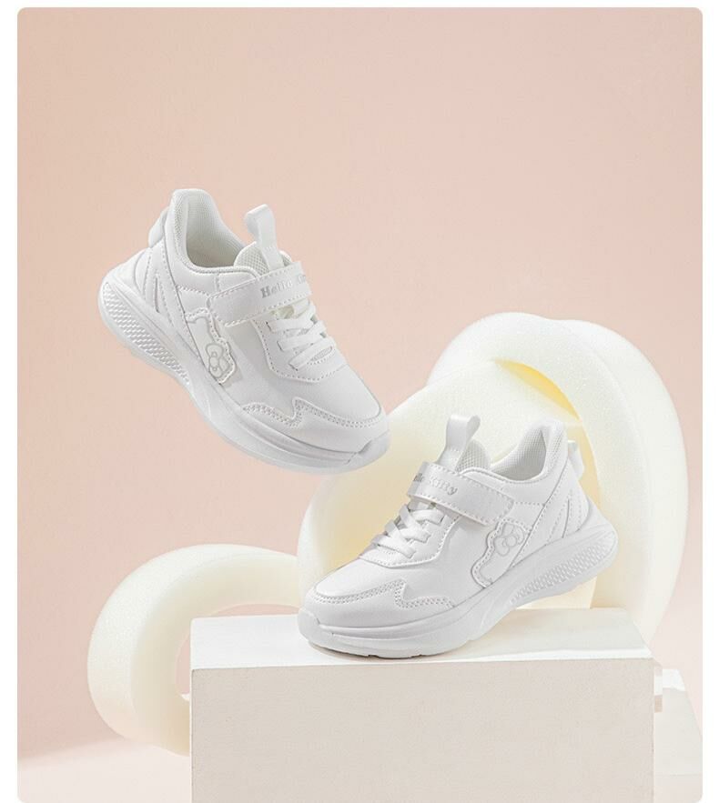 Hello Kitty 軟底護腳運動白鞋