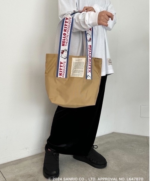 TP x KT 粗帶 tote bag L