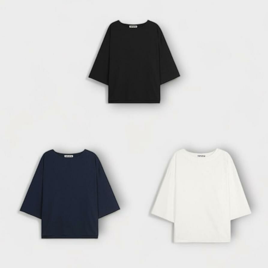 淨色短袖Tee taptaptap-027T