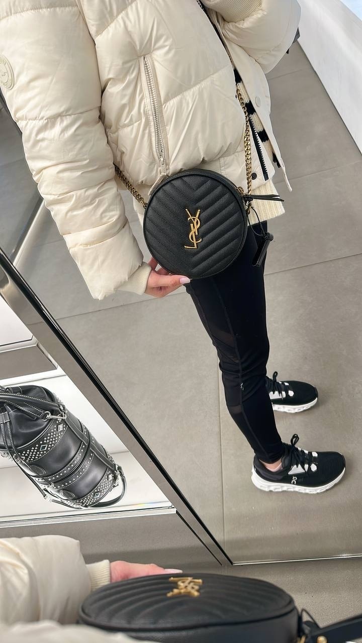 YSL Round Crossbody