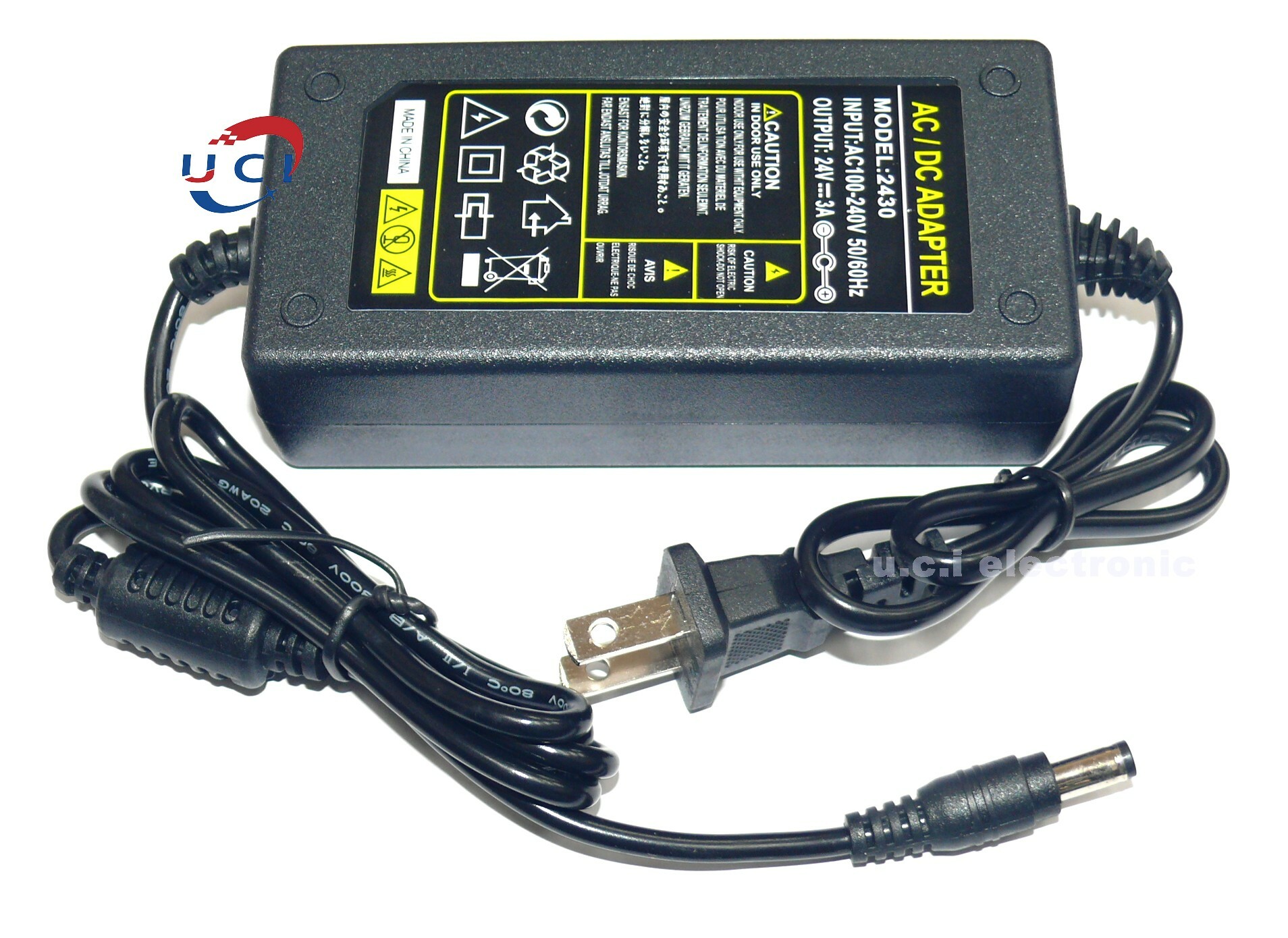 【UCI電子】 (I-2) 24V3A 24V5A 電源適配器 變壓器 充電器 開關電源