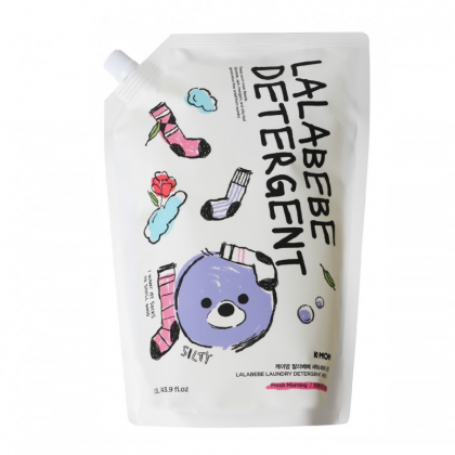 K-MOM Lalabebe 植物嬰兒洗衣液-木蘭花味 補充裝1.3L