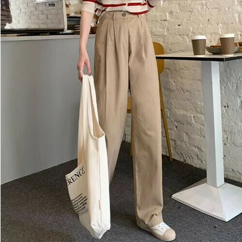 Hot selling casual overalls [khaki] [size S-L] (please contact customer service to confirm the delivery size after placing the order)