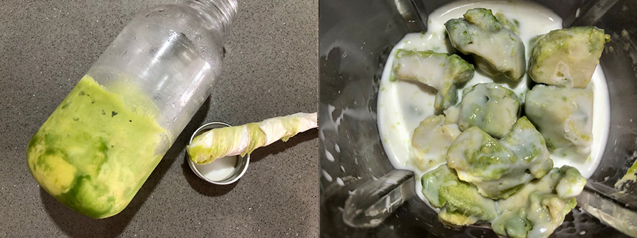 天時莓果-酪梨豆奶-步驟7.8