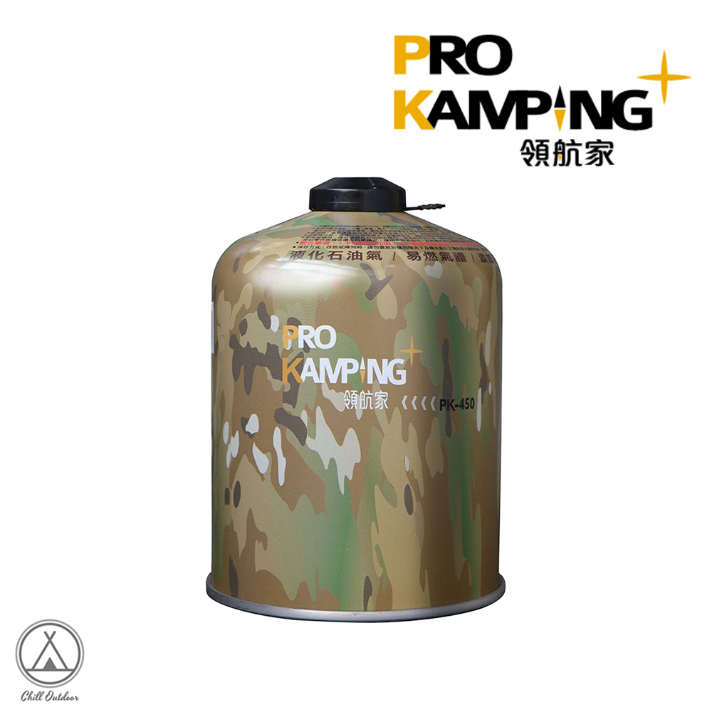 ProKamping領航家 高山瓦斯罐 450g(單罐)