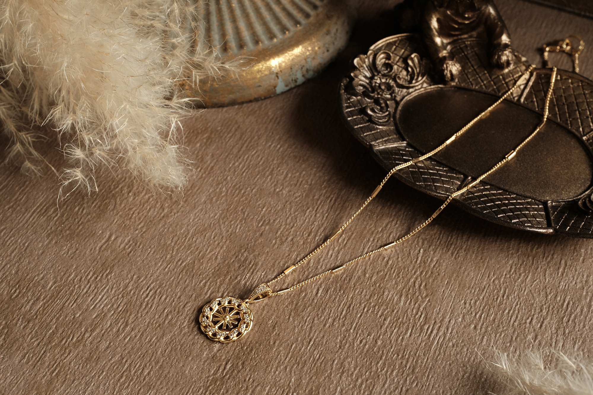 18KGP 尼羅河日光項鍊