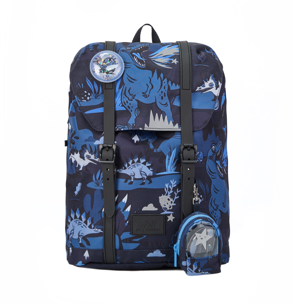 Frii RETRO 22L School Backpack - 24100 Dinosaur