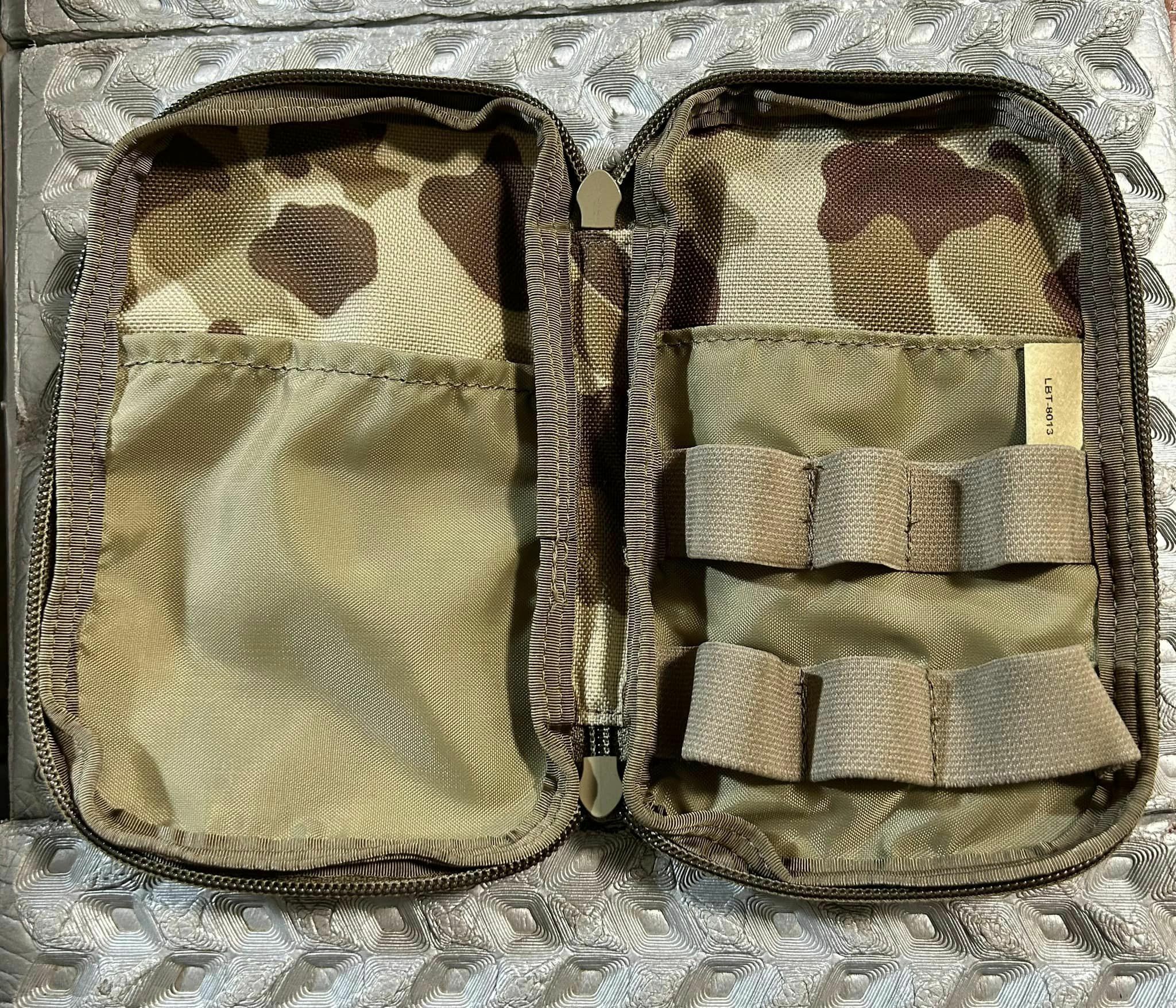 LBT Clamshell Admin Pouch  雙拉鍊翻蓋式開口收納袋