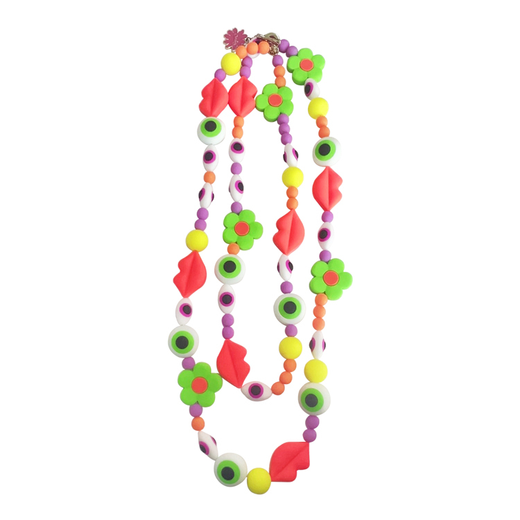 Candies 彩虹霓虹燈之吻項鍊