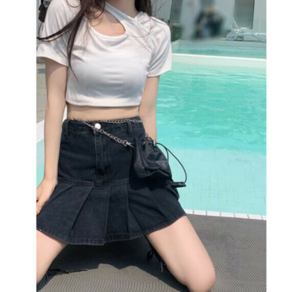Summer Chinese-style improved cheongsam national style T (white) [Size: S-L] [Contact customer service to confirm the shipping size after placing an order]