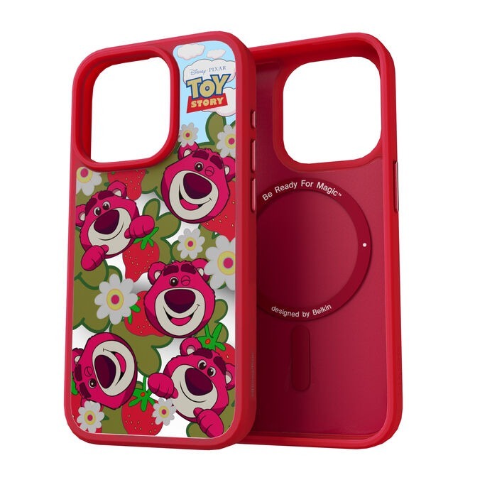 Belkin COVER/GRIPH, TPU/GRIPH 保護套/PC，IPH15 PRO MAX - Lotso（鏡面）