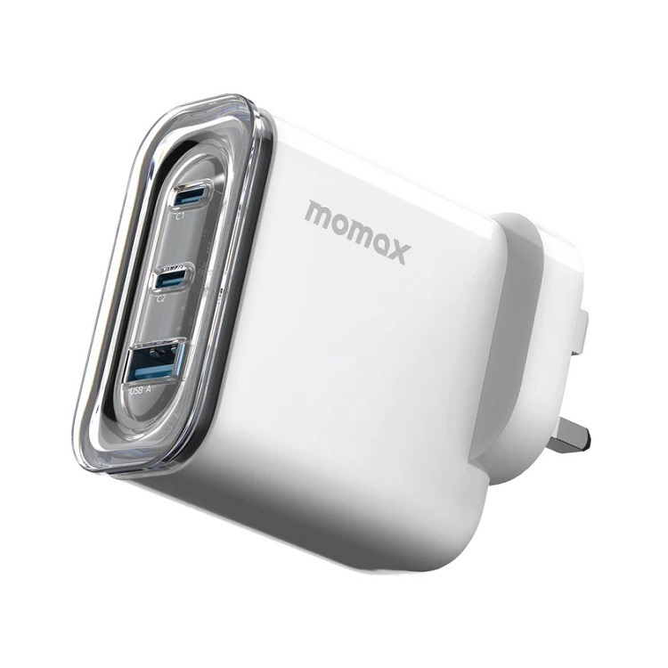 Momax 1-Charge Flow 80W 3端口 GaN 充電器 UM52
