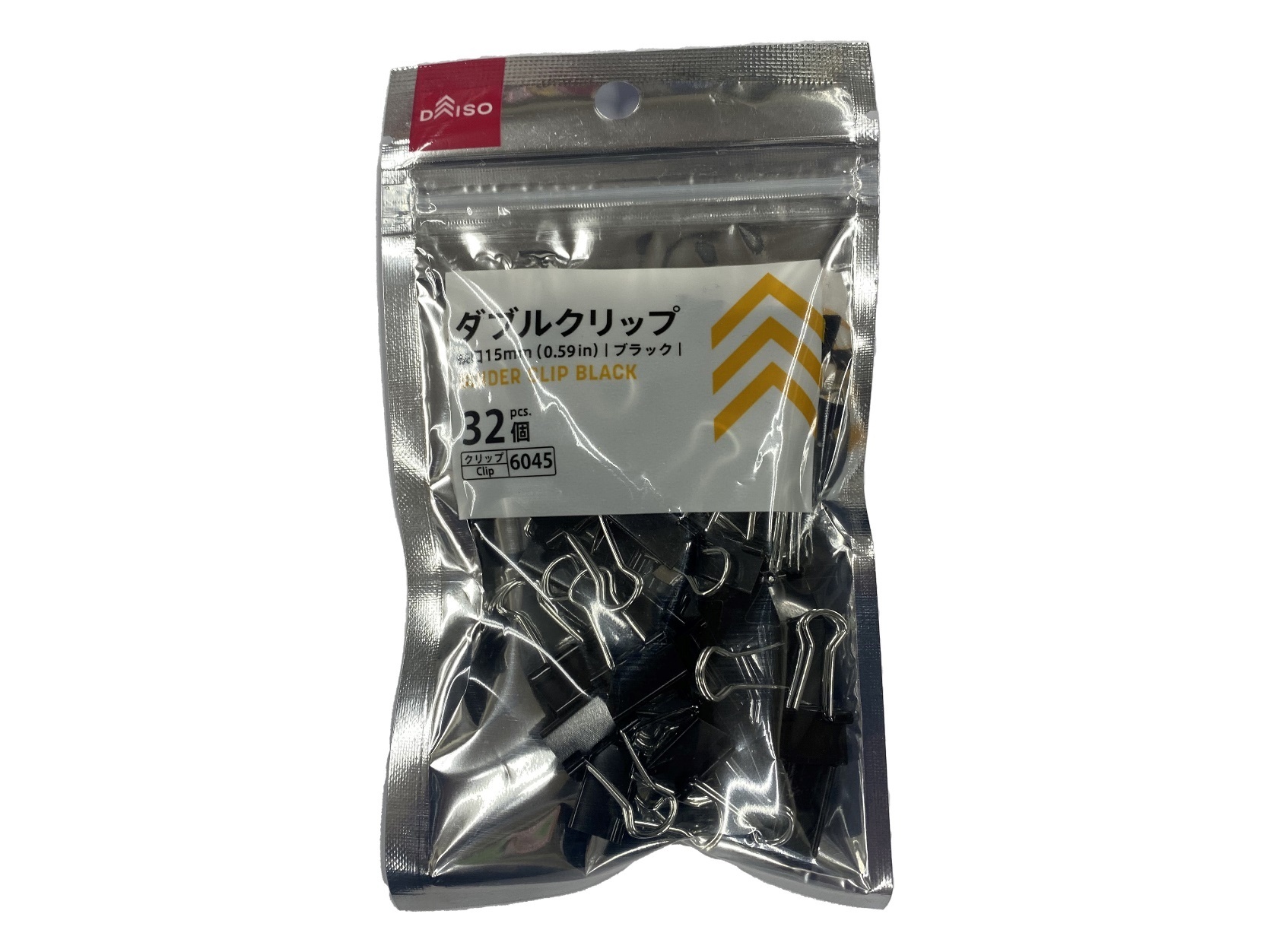 長尾夾/15mm 32入