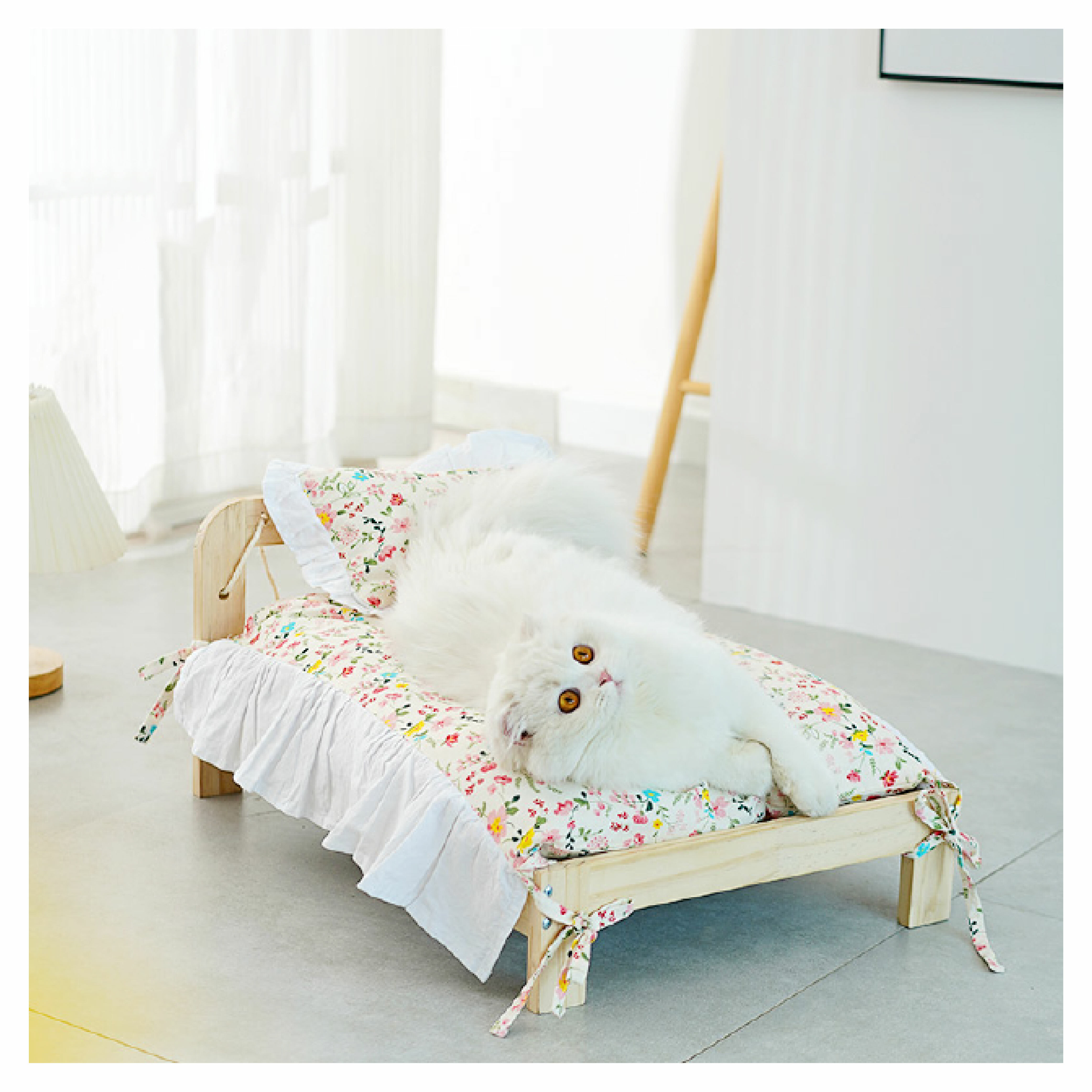 【Petpanny陪陪你】實木小床