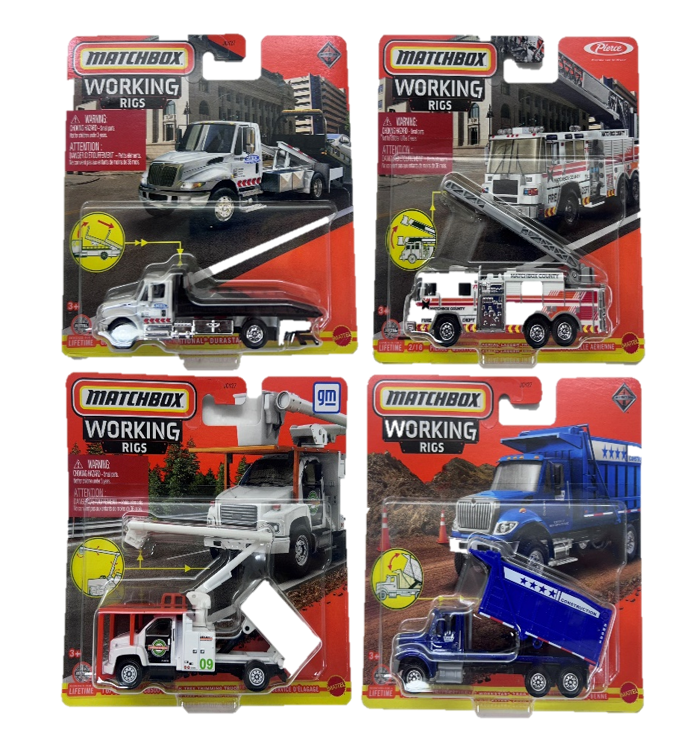 火柴盒小汽車-工具車系列 (A箱號)