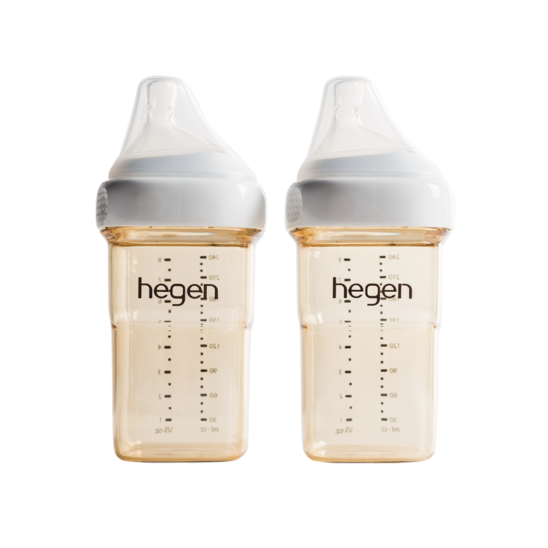 Hegen PCTO™ PPSU多功能寬口奶瓶 240ml/8oz (2支裝)