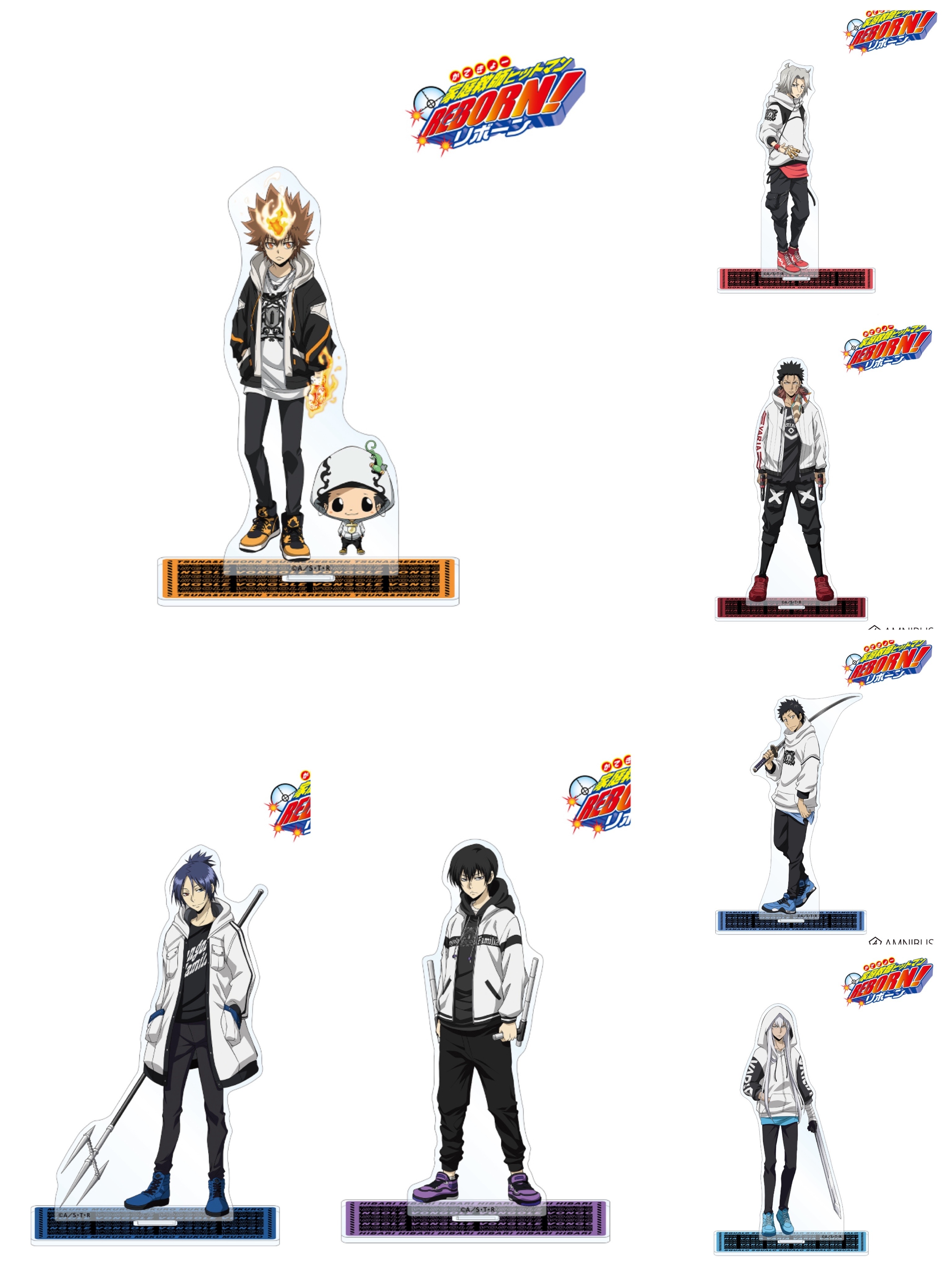 預訂2024/8月 『家庭教師ヒットマンREBORN!』 描き下ろしイラスト ストリートver. BIGアクリルスタンド