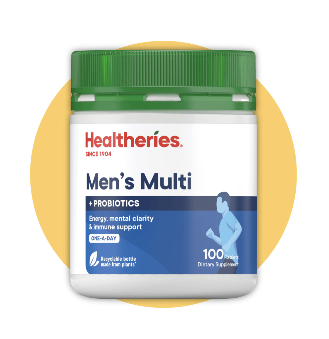 (O) 多元維他命(男士配方)(100粒) (買1送1,平均$199.5/件) - Healtheries #2209HE