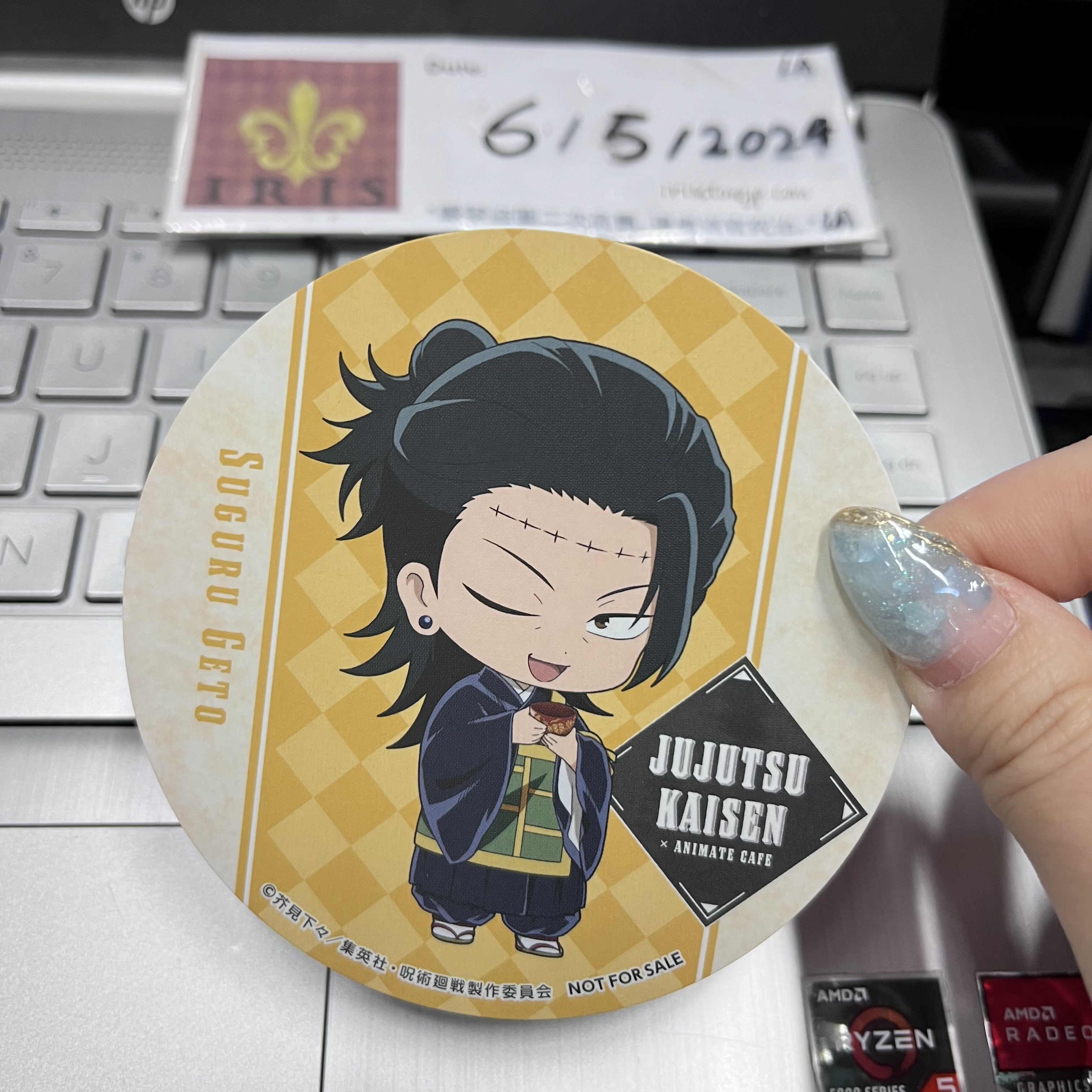 咒術迴戰 傑 杯墊