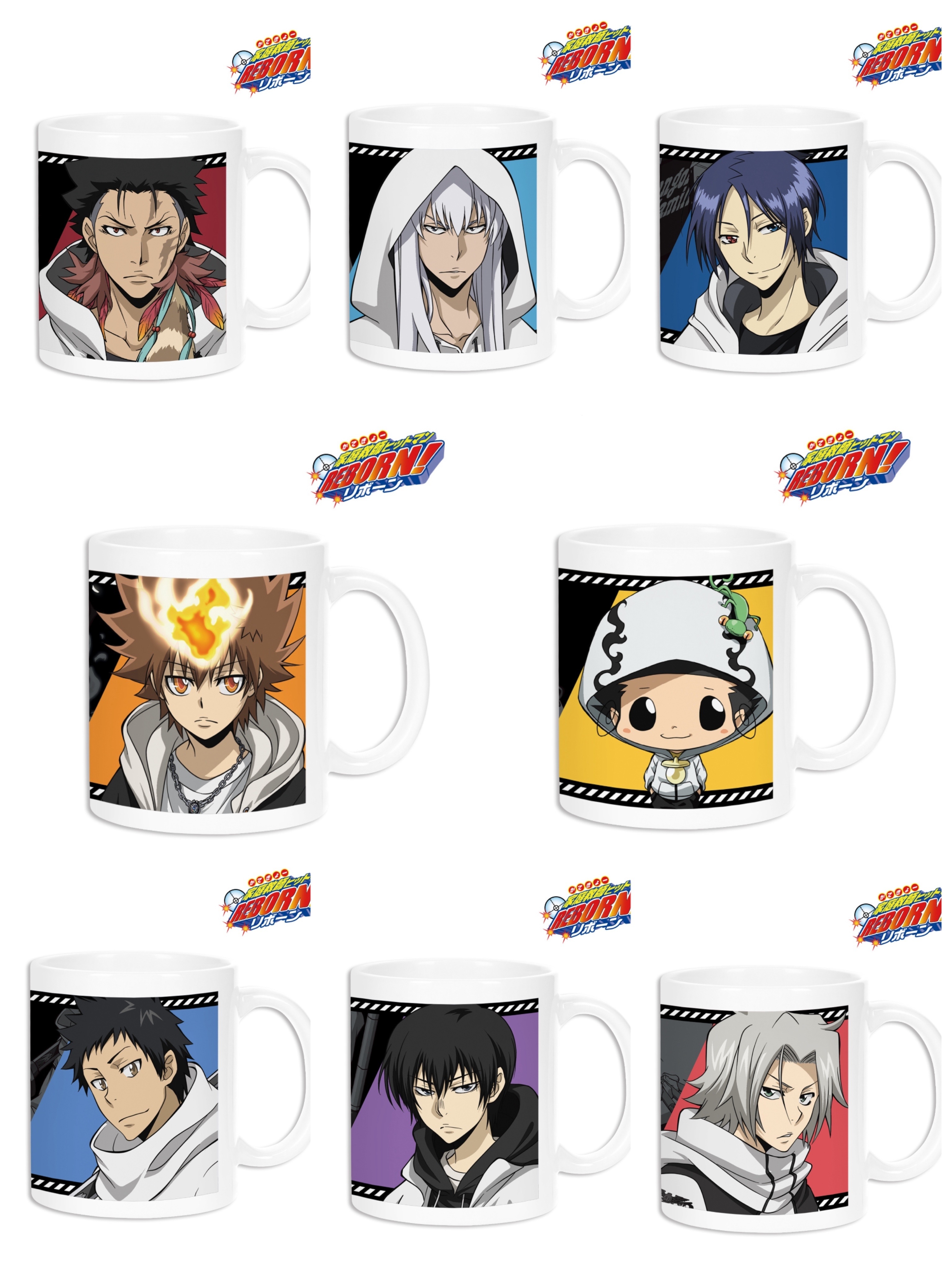 預訂2024/8月 『家庭教師ヒットマンREBORN!』 描き下ろしイラスト ストリートver. マグカップ
