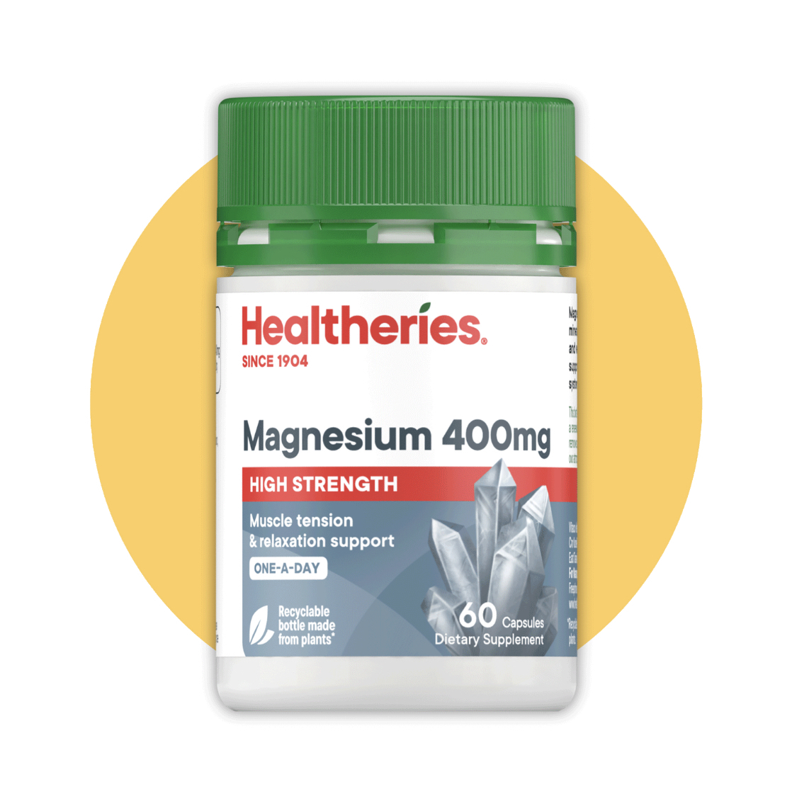 (AF) 高效鎂 400mg (60粒) (買1送1,平均$79.5/件) - Healtheries #2209HE