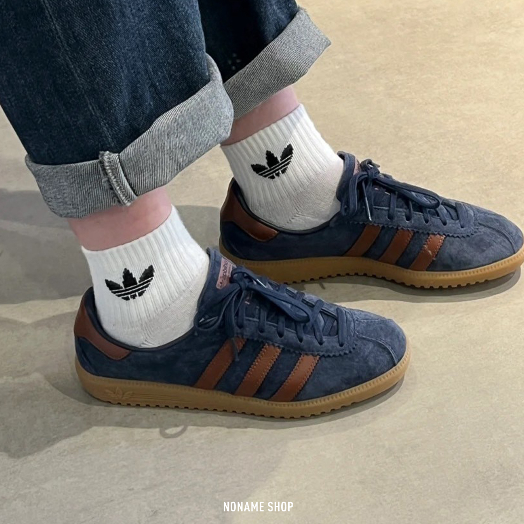 ADIDAS ORIGINALS BERMUDA 德訓鞋 復古藍棕 (男/女同款)