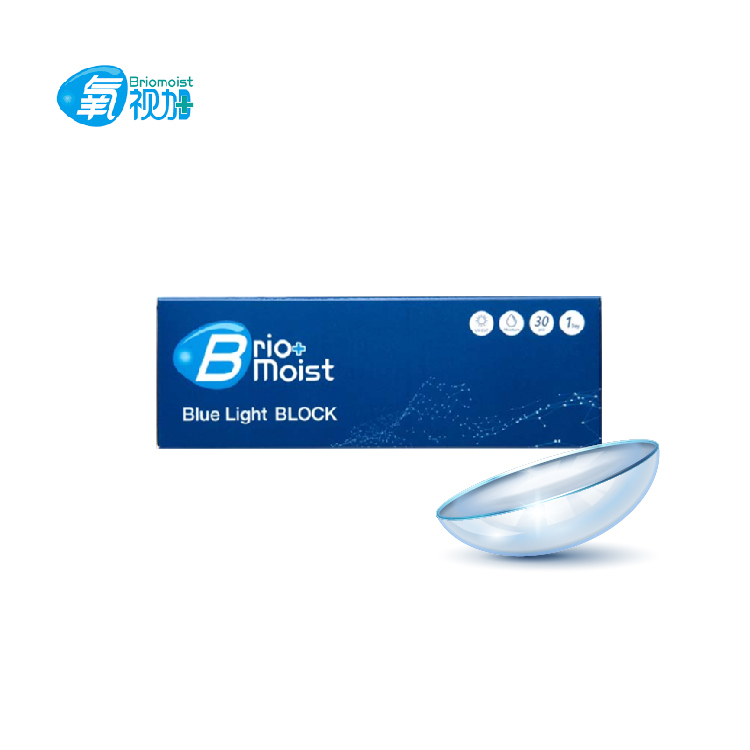 氧視加 抗藍光透明日拋30片裝