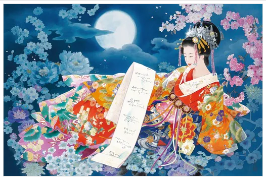 羽代-夢幻月夜 (夜光)