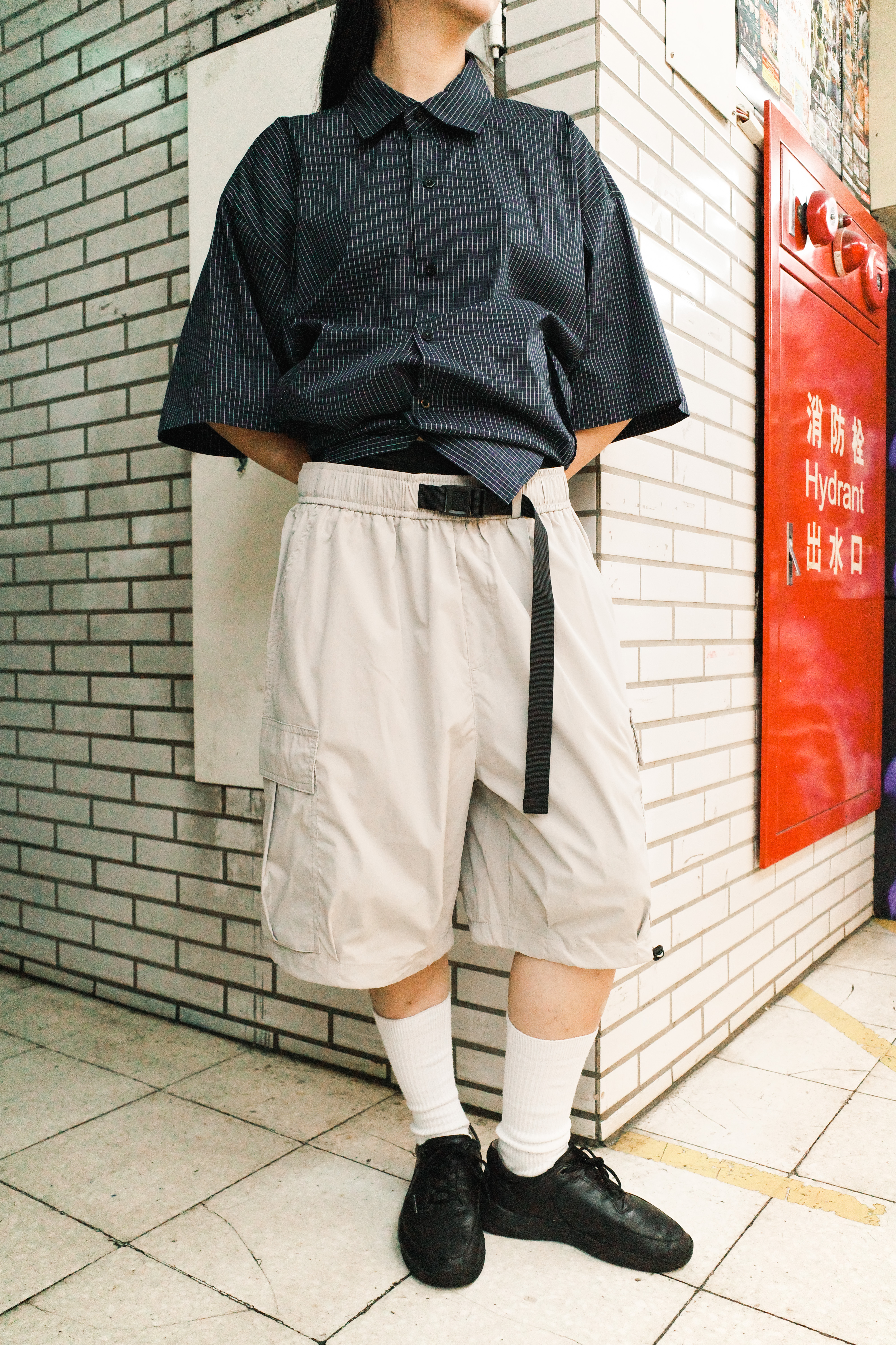 『Always_Good』立體大口袋 工裝 短褲