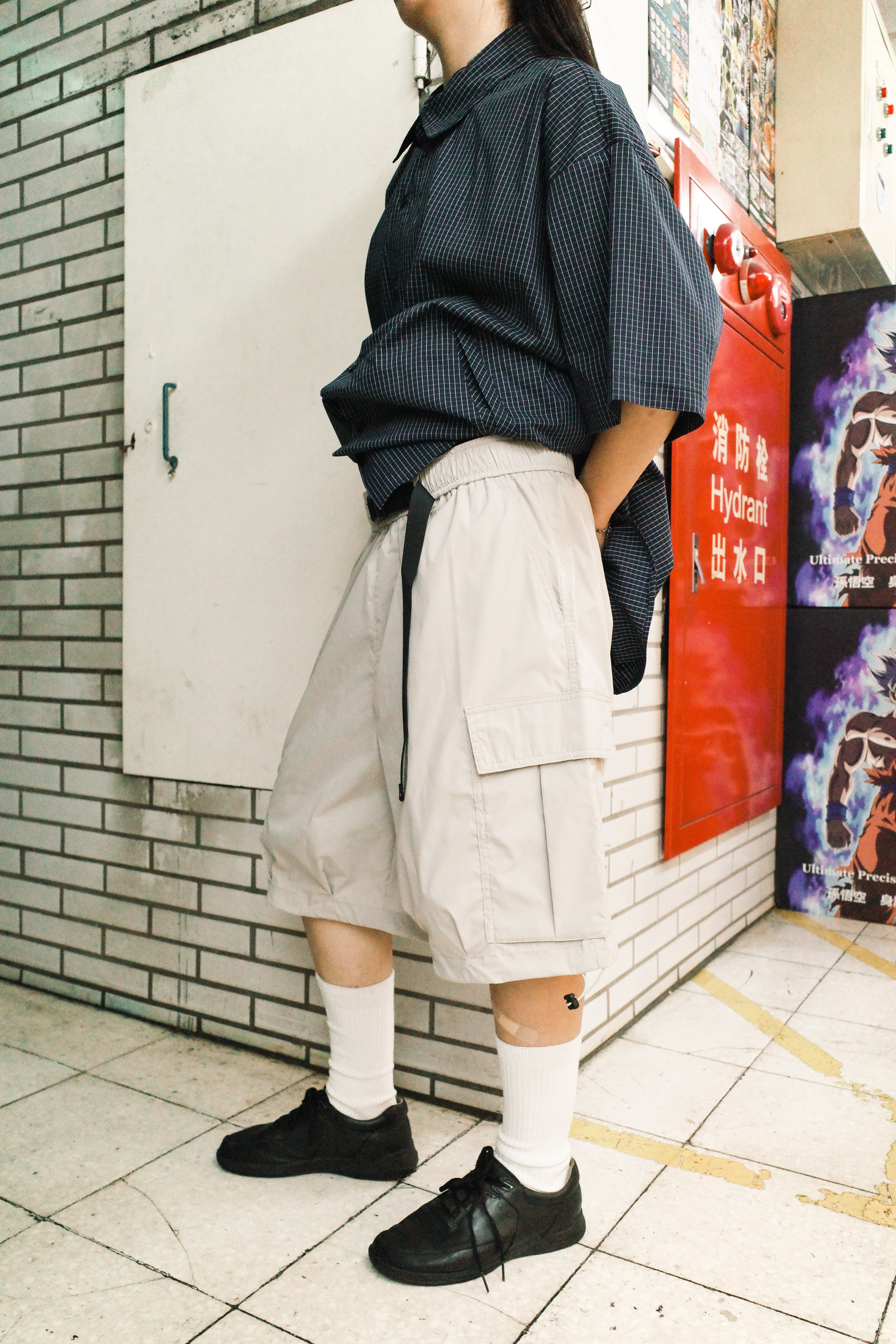 『Always_Good』立體大口袋 工裝 短褲