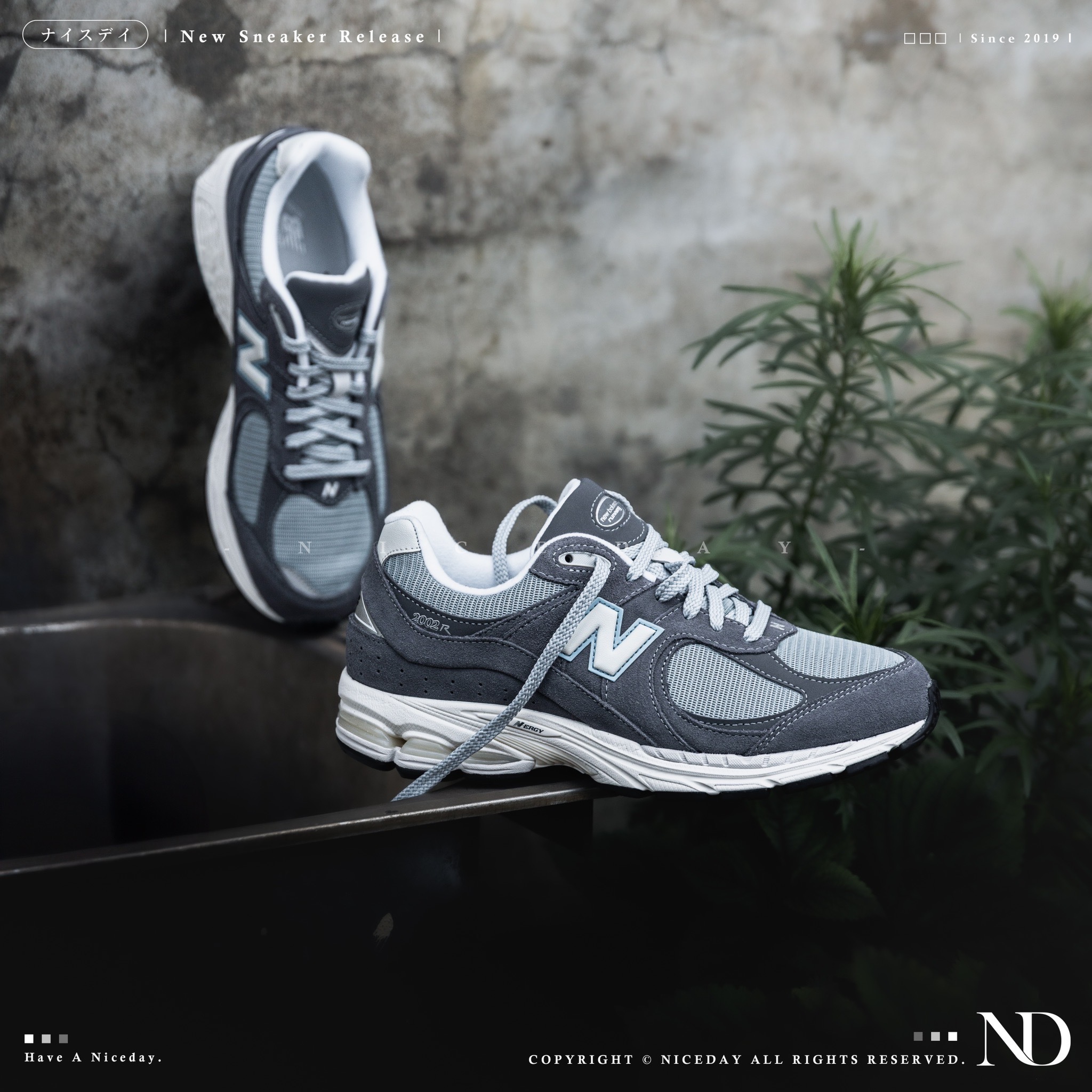 NICEDAY 現貨 New Balance 2002R Steel Grey 磁石灰 復古 皮革 慢跑鞋 男女尺寸 M2002RFB