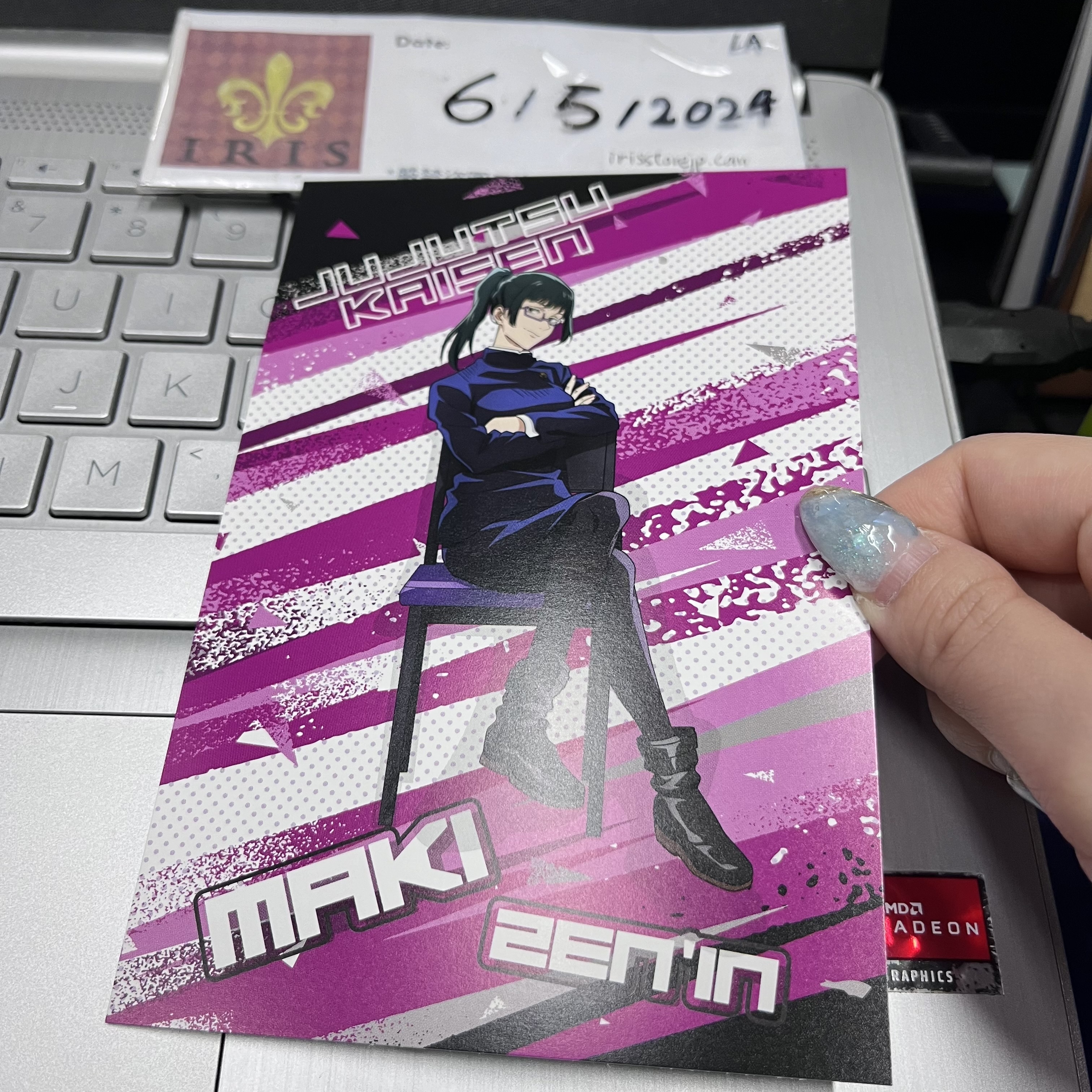 咒術迴戰 真希 明信片