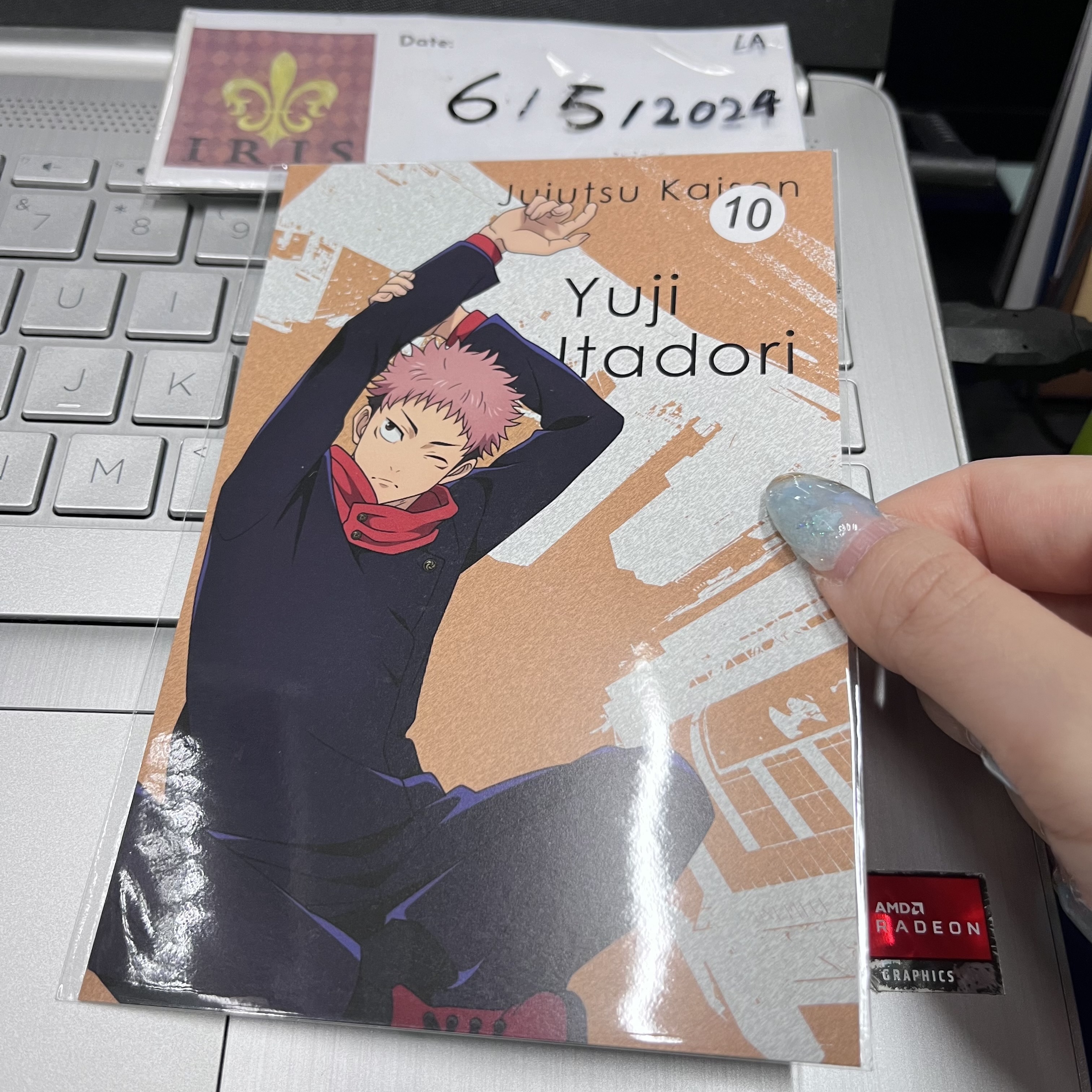 咒術迴戰 虎杖 明信片