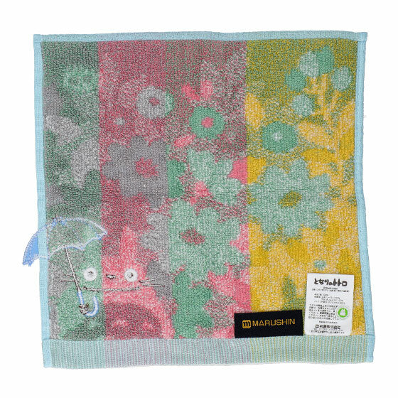 迷你毛巾 龍貓 花景