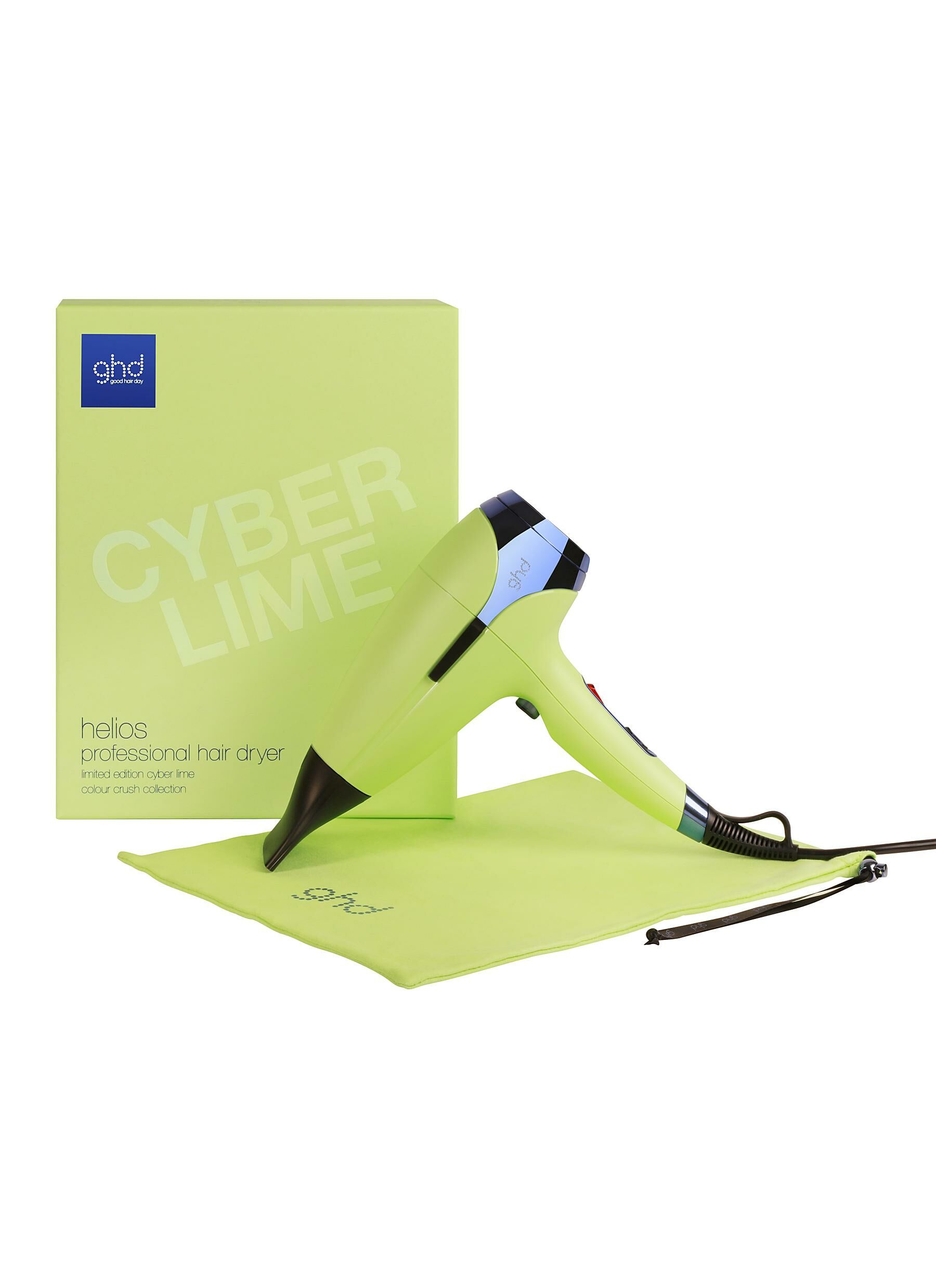 ghd helios™ 專業風筒限量版螢光青檸色