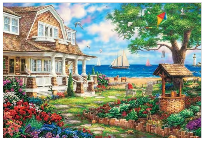 查克·平森-海上花園小屋 (世界最小)