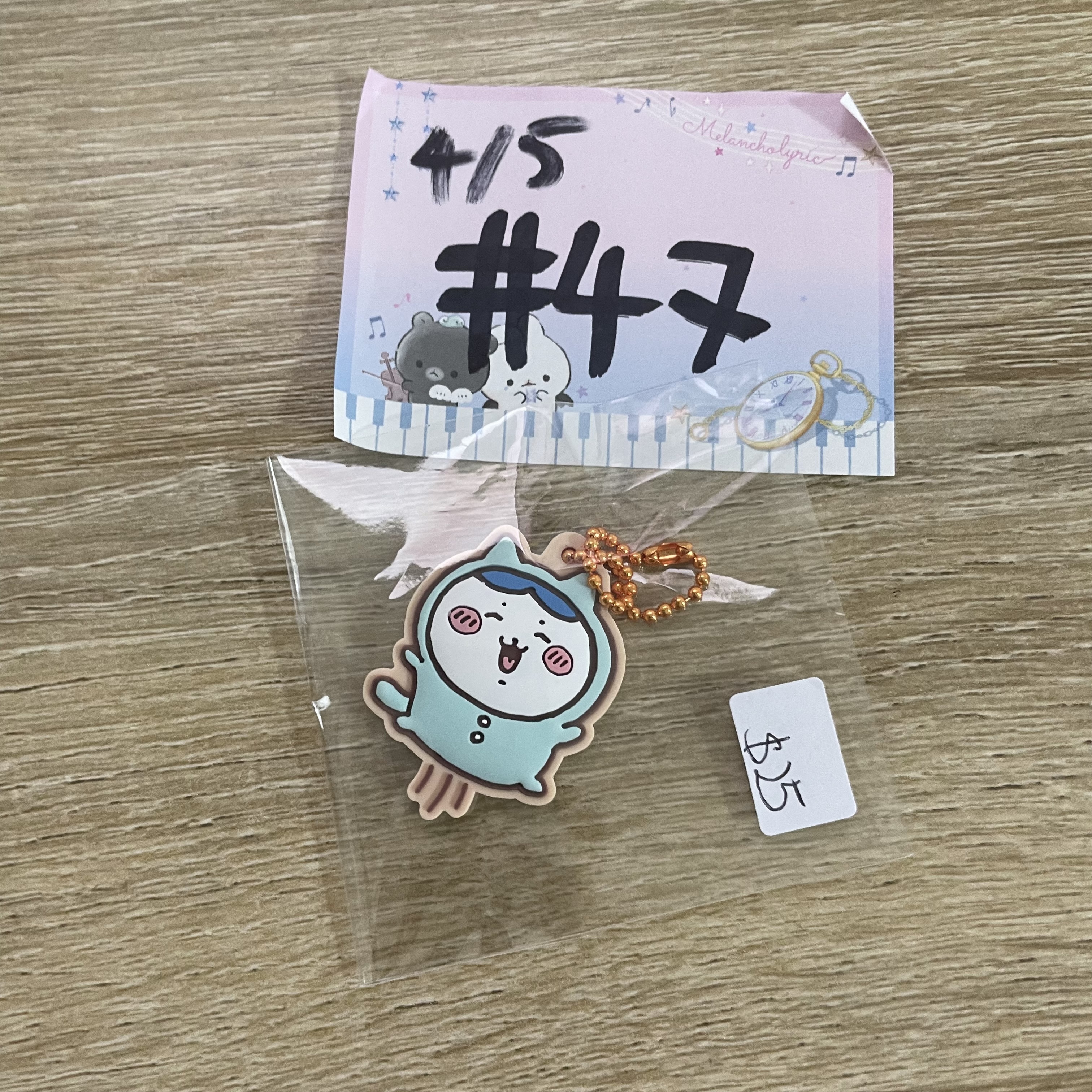 CHIIKAWA 八字貓 掛件#47