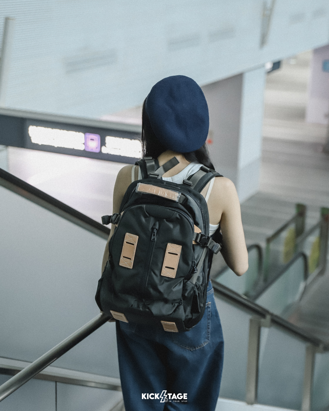 F/CE. 420 TRAVEL BP 高磅數 尼龍 旅行 多夾層 後背包 15吋筆電【F30242B0001】schbag