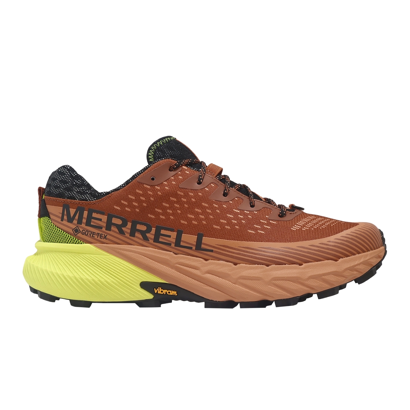 【MERRELL】 Agility Peak 5 GTX 男鞋 橘黃 /ML068101